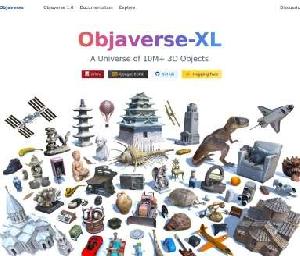 Objaverse-3D物体数据集